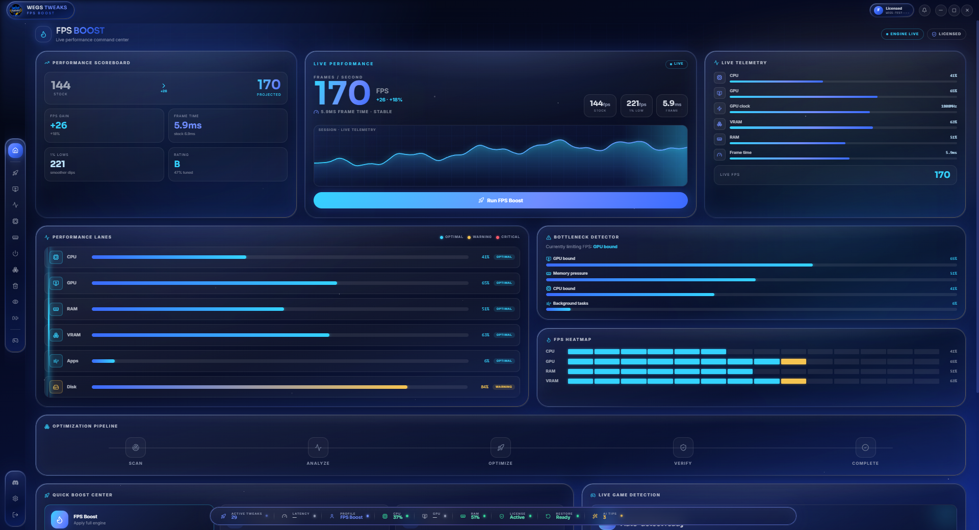 Wegs FPS Boost preview